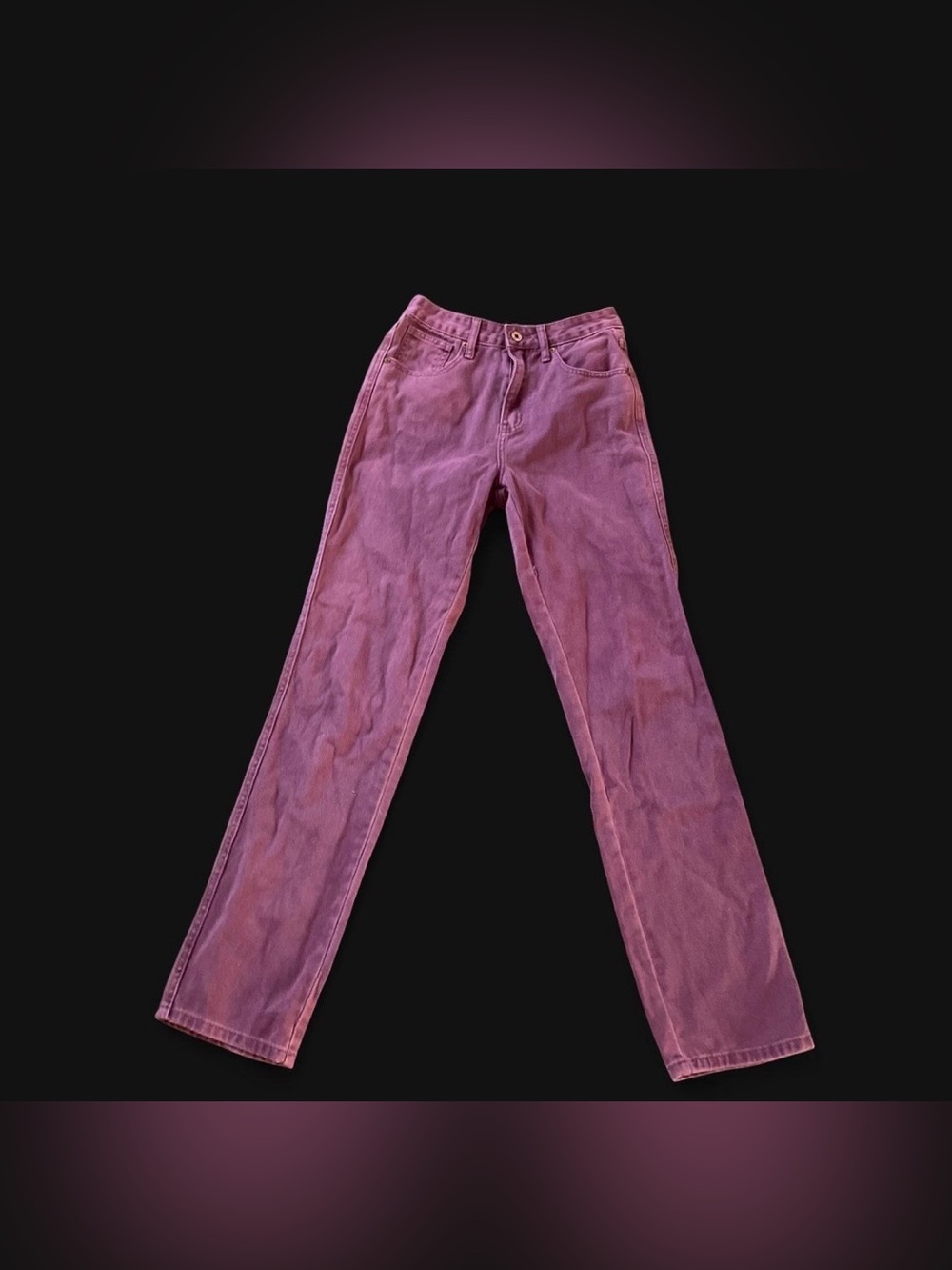 Plum purple jeans